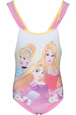 Sun City Disney Princess Fille Maillot de bain une pièce ET1812- clair