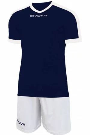 Givova Kit Revolution Maillot de football avec Short marine