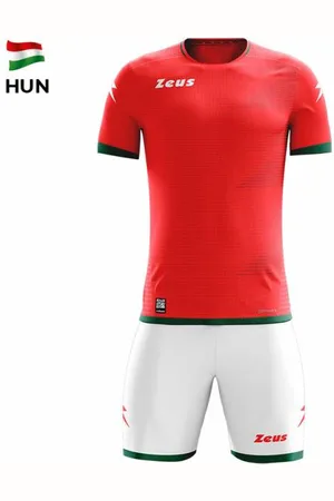 Zeus Mundial Teamwear Set Maillot avec short blanc