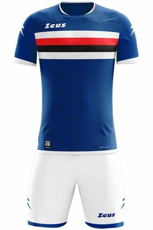 Zeus Icon Teamwear Set Maillot avec short royal blue blanc
