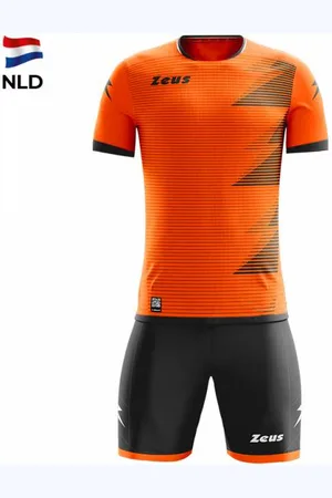 Zeus Mundial Teamwear Set Maillot avec short noir