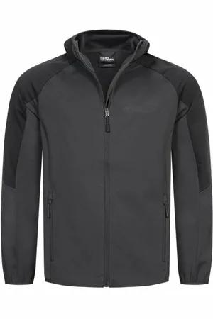 Jack Wolfskin Feldberg Hommes Veste softshell à capuche 1306922-6350