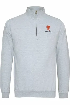 CASTORE CFC Gênes 1/4-Zip Hommes Sweat-shirt INFGENMON14-22-GREY