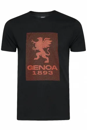CASTORE CFC Genua Graphique Hommes T-shirt INFGENMON1-22-BLACK