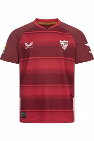 CASTORE FC Sevilla Enfants Maillot extérieur TJ1131-LFP-BIKINGRED