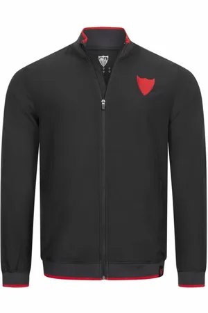 CASTORE Séville FC Anthem Hommes Veste TM2626-BLACKTRUERED