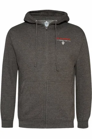 CASTORE UD Almeria FC Zip intégral Hommes Sweat zippé INFALMMON9-22-CHARCOAL