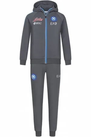 Emporio Armani SSC Neapel EA7 Enfants Survêtement à capuche EASSCN23R09JR-MAGNET
