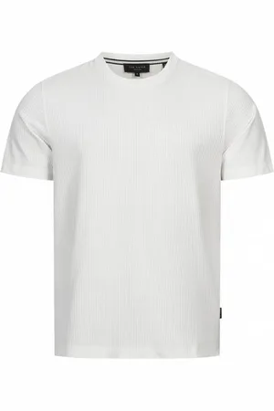 Ted Baker Rakes Hommes T-shirt 270569-BLANC