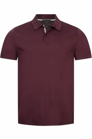 Ted Baker ZEITER Slim Soft Touch Hommes Polo 268057-MARRON