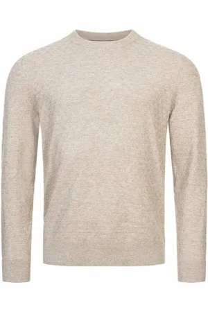 Ted Baker Loung Stitch Crew Cou Hommes Sweat-shirt 273063-MARRON-TAN