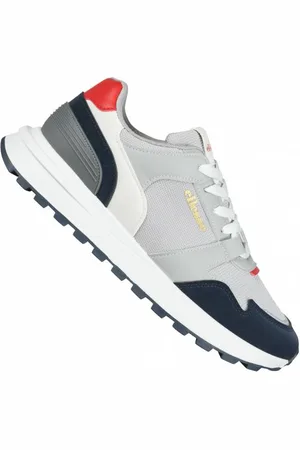 Ellesse Riva Runner Hommes Sneakers SBSF1050-BLANC- -MARINE