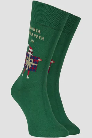 Burlington Chaussettes de Noël pour hommes X-Mas Wrapper