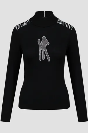 newland Pull de ski pour femmes Fleur merino
