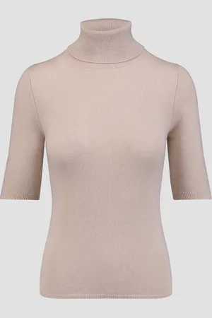 Allude Pull à col roulé en cachemire pour femmes