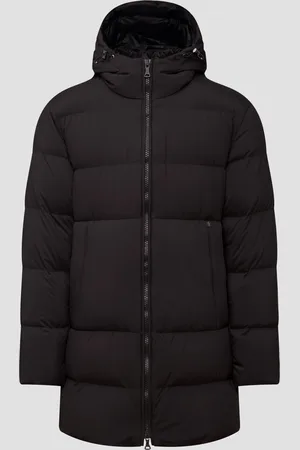 Paul & Shark Doudoune noire pour hommes Paul&Shark Down Parka