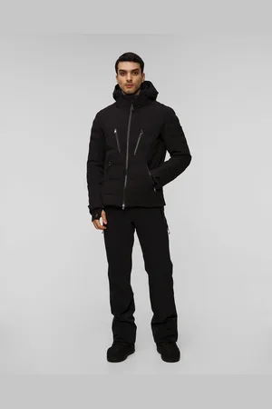 Bogner Veste de ski noire pour hommes Fionn-T