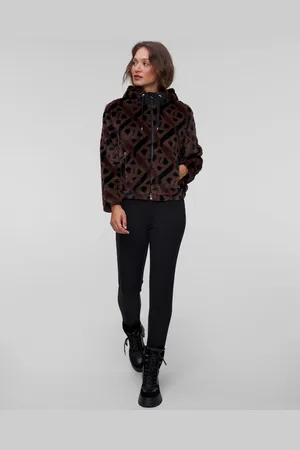 Bogner Veste en fourrure artificielle pour femmes Suzan