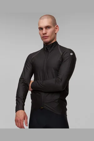 Assos Veste de pluie et de cyclisme noire pour hommes Mille Gts Rain Jacket S11