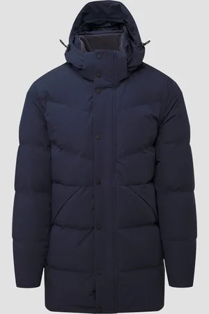 Paul & Shark Doudoune bleue pour hommes Paul&Shark Down Parka
