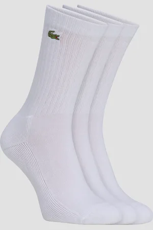 Lacoste Chaussettes longues blanches RA4182 3-pack