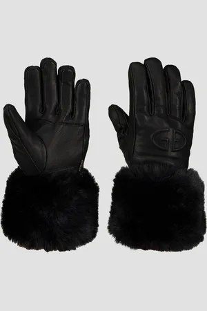 Goldbergh Gants en cuir avec fourrure Lady