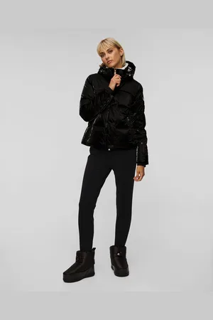 Bogner Doudoune de ski noire pour femmes Hella-D