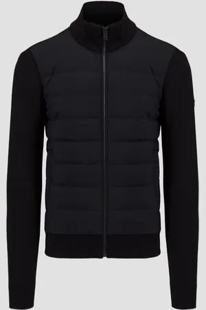 Moose Knuckles Veste hybride noire pour hommes Kamet Hybrid Jacket