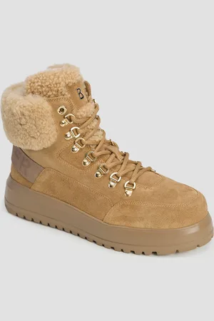 Bogner Chaussures en peau de mouton marron pour femmes Antwerp L 17
