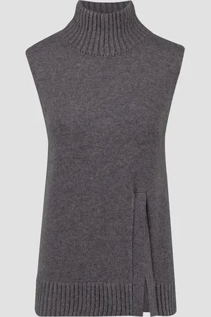 KUJTEN Gilet en cachemire pour femmes Manal