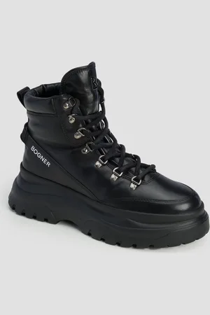 Bogner Bottes en cuir noires pour femmes Banff 15