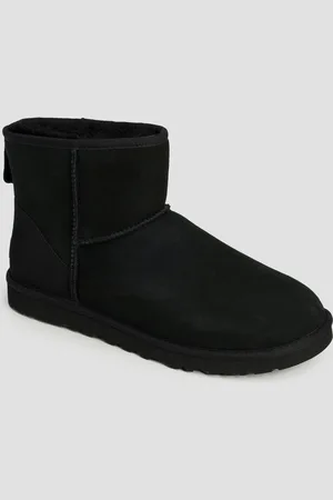 UGG Chaussures isolées noires pour hommes Classic Mini
