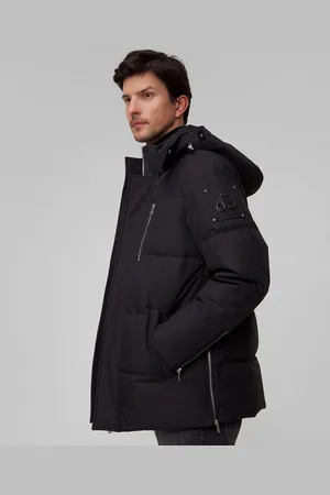 Moose Knuckles Doudoune noire pour hommes Cloud 3q