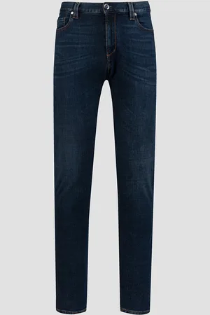 Alberto Pantalon en denim pour hommes Slim