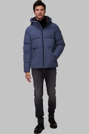 Woolrich Doudoune bleue pour hommes Sierra Supreme Down Jacket