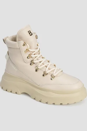 Bogner Bottes en cuir beiges pour femmes Banff 15