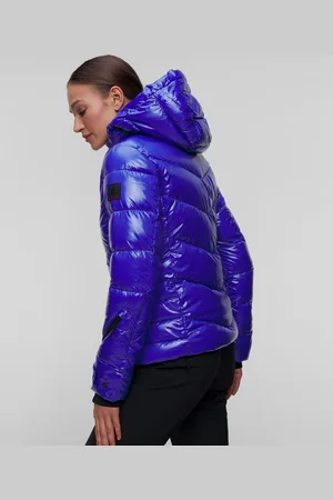 Bogner Veste de ski bleue pour femmes Saelly2