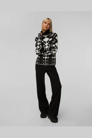 Perfect Moment Pull en laine pour femmes Geometric