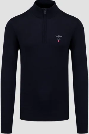 Aeronautica Militare Pull en laine pour hommes
