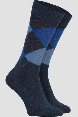 Burlington Chaussettes en laine pour hommes Edinburgh