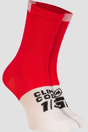 Assos Chaussettes de cyclisme rouges Gt Socks C2