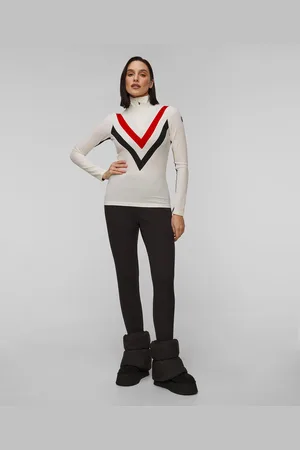 We Norwegians Col roulé zippé pour femmes Voss