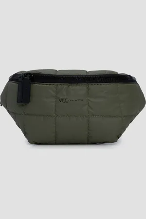 VeeCollective Sac banane kaki mousse pour femmes Porter Sling