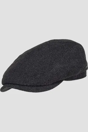 Stetson Casquette foncé pour hommes Driver Cap Wool Cashmere