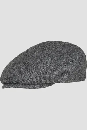 Stetson Casquette grise pour hommes Driver Cap Wool