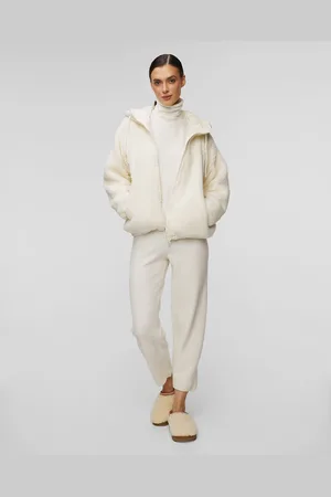 Deha Veste en fourrure blanche pour femmes