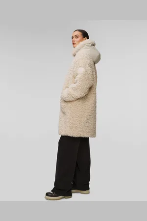 save the duck Manteau en fourrure pour femmes Angelica