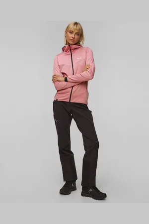 Salewa Sweat-shirt de trekking à capuche pour femmes Sella Crevasse
