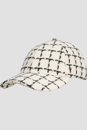Varley Casquette en laine pour femmes Elvin Mono Check Cap