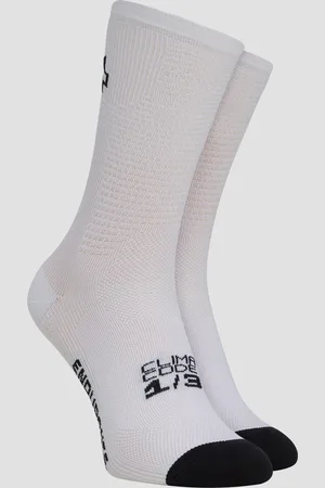 Assos Chaussettes de cyclisme blanches Endurance Socks S11